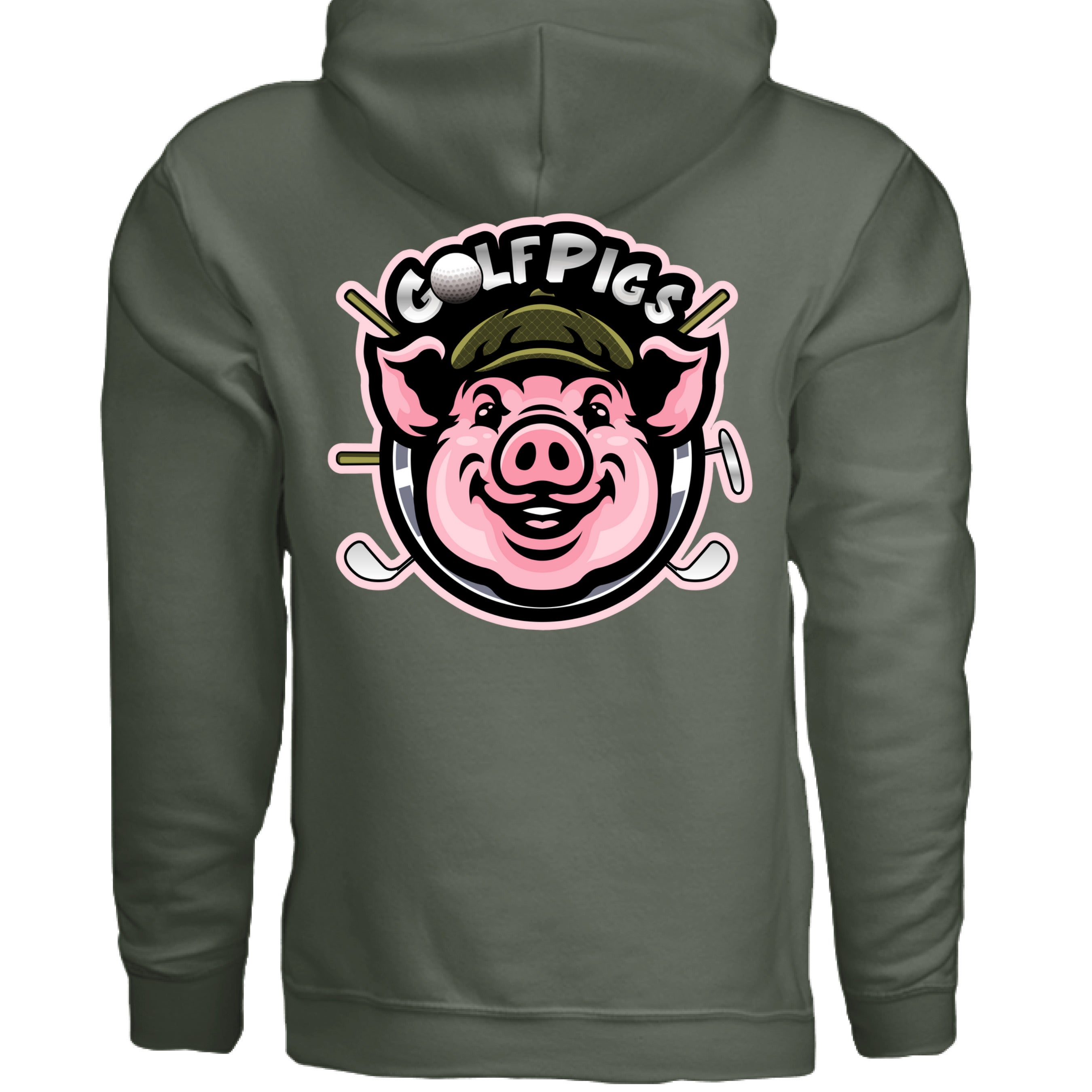 MILITARY GREEN - BACK