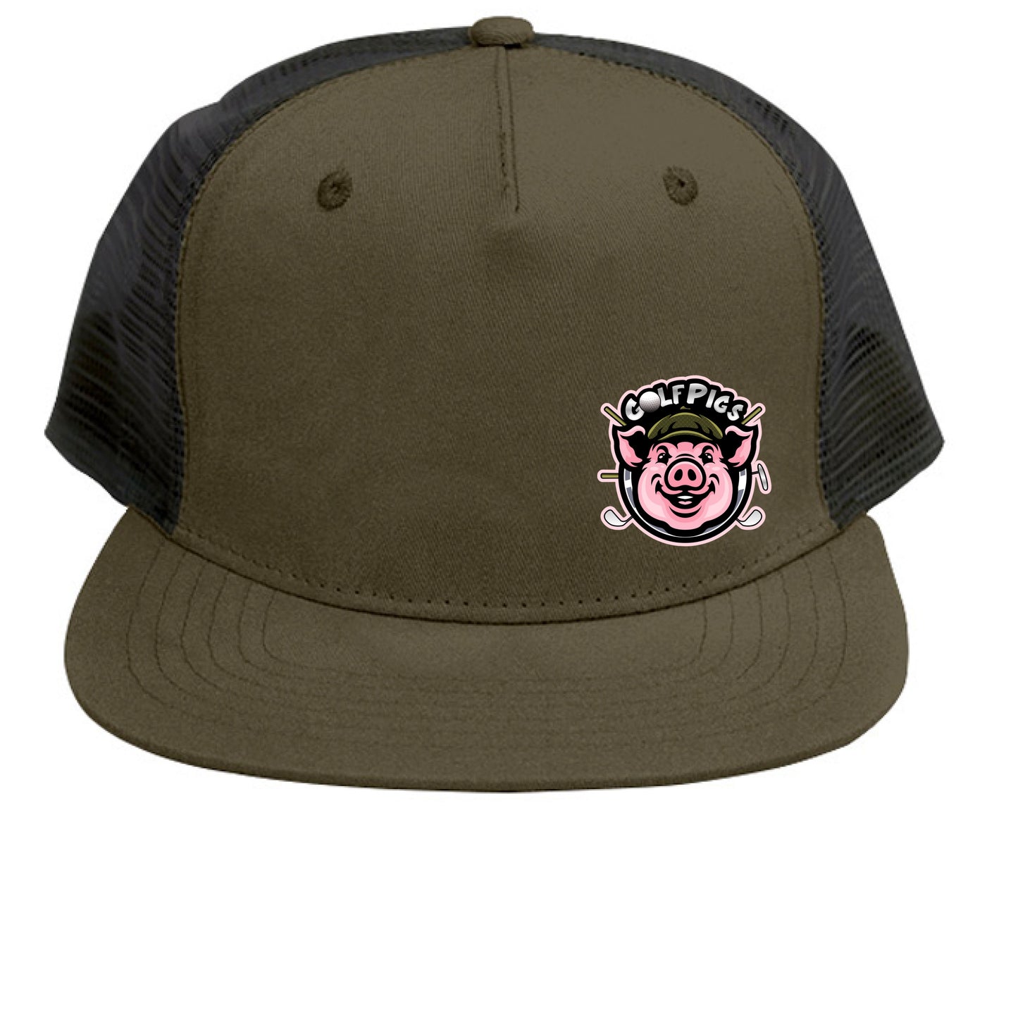 OLIVE / BLACK - FRONT