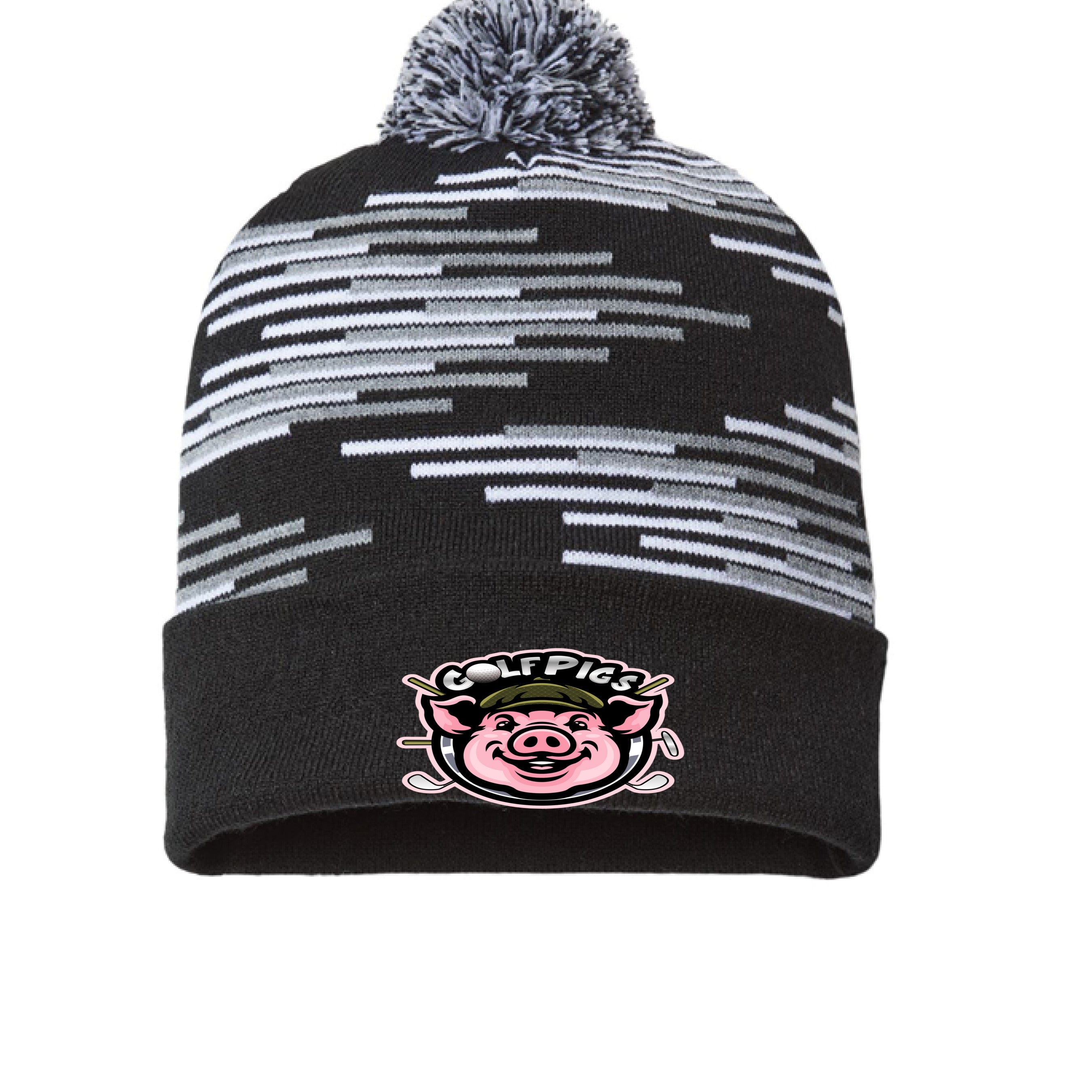 Black/ Heather Grey/ White - FRONT