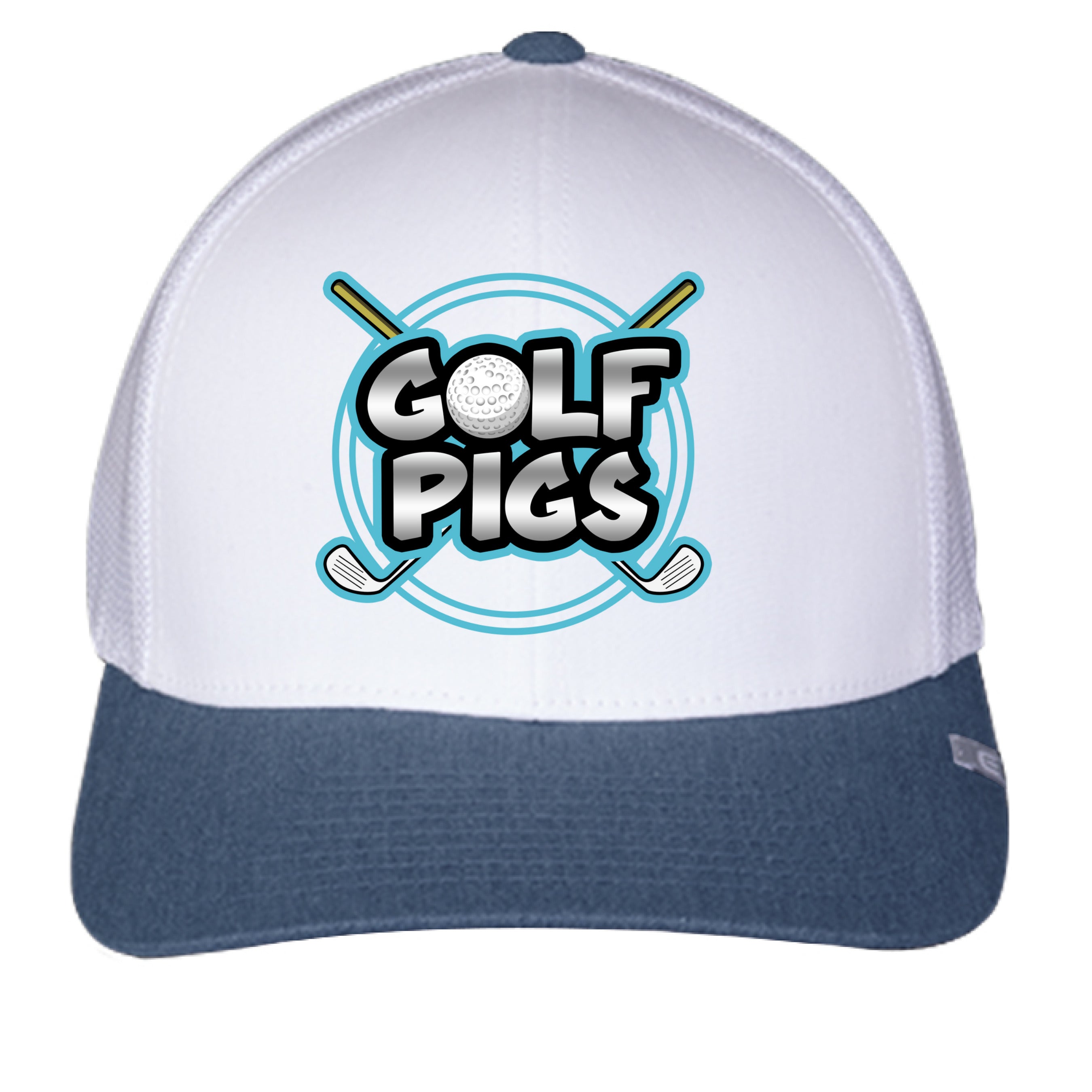 White/ Vintage Indigo - FRONT