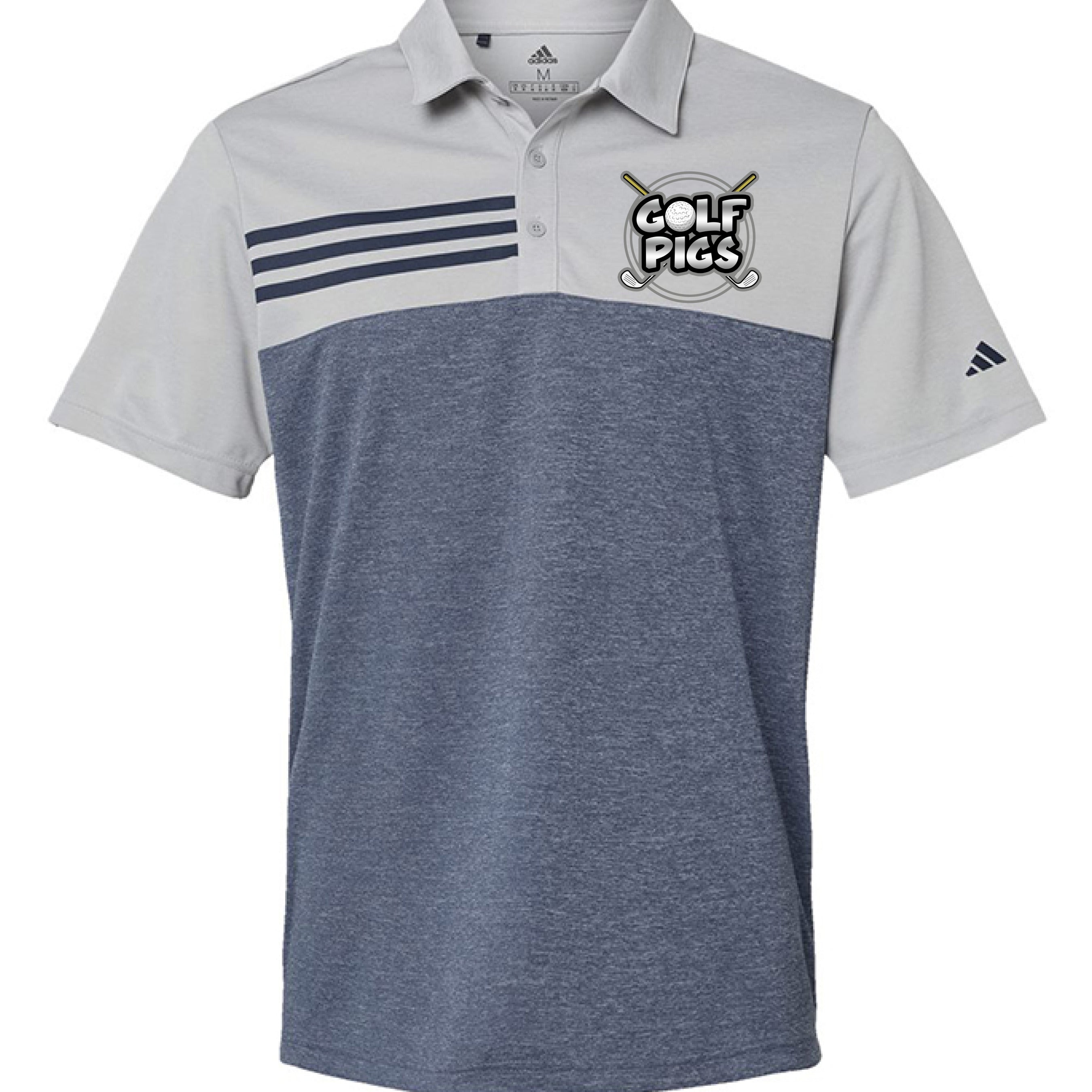 Grey Two Heather/ Collegiate Navy Heather - FRONT