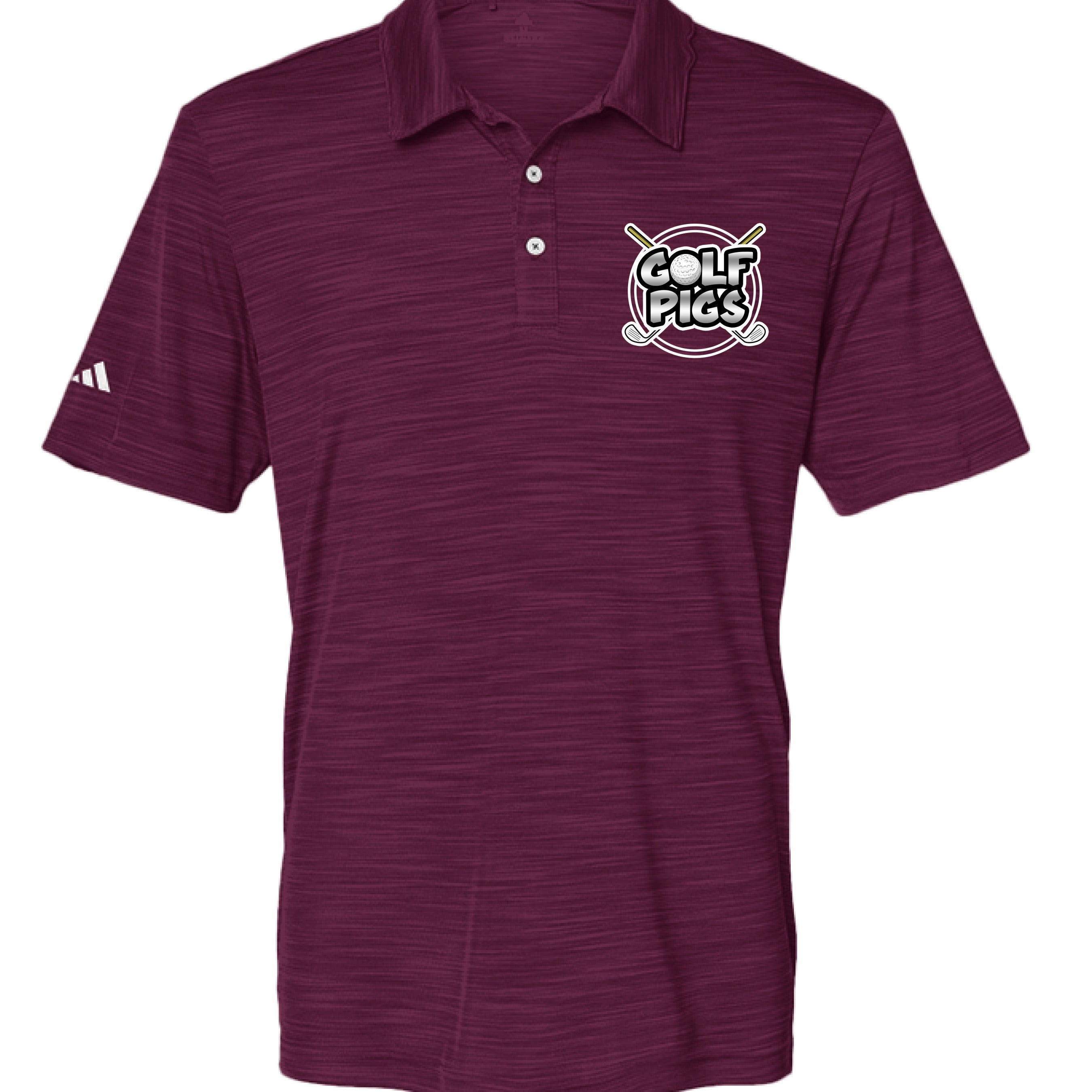 Collegiate Burgundy Melange - FRONT