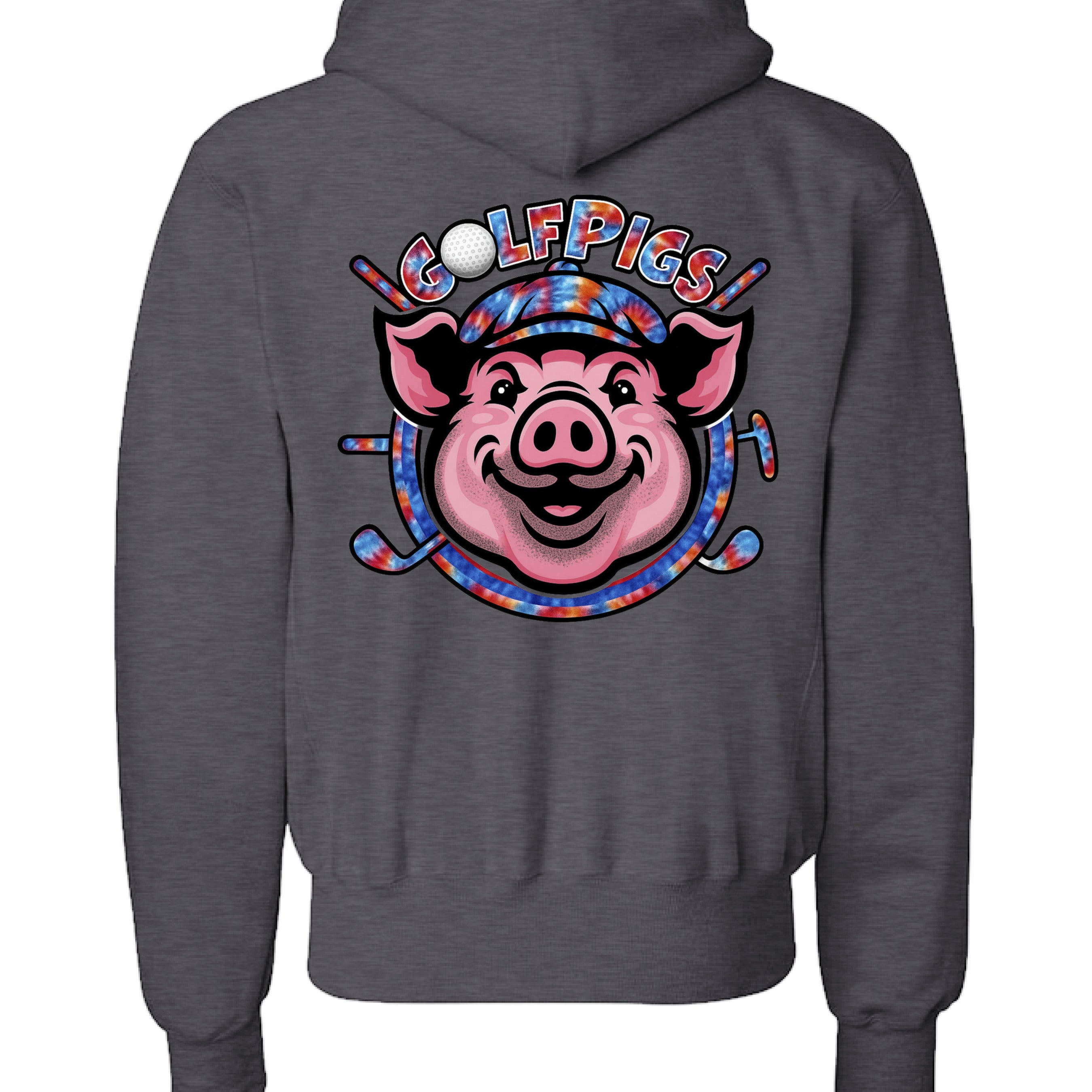 CHARCOAL HEATHER - BACK