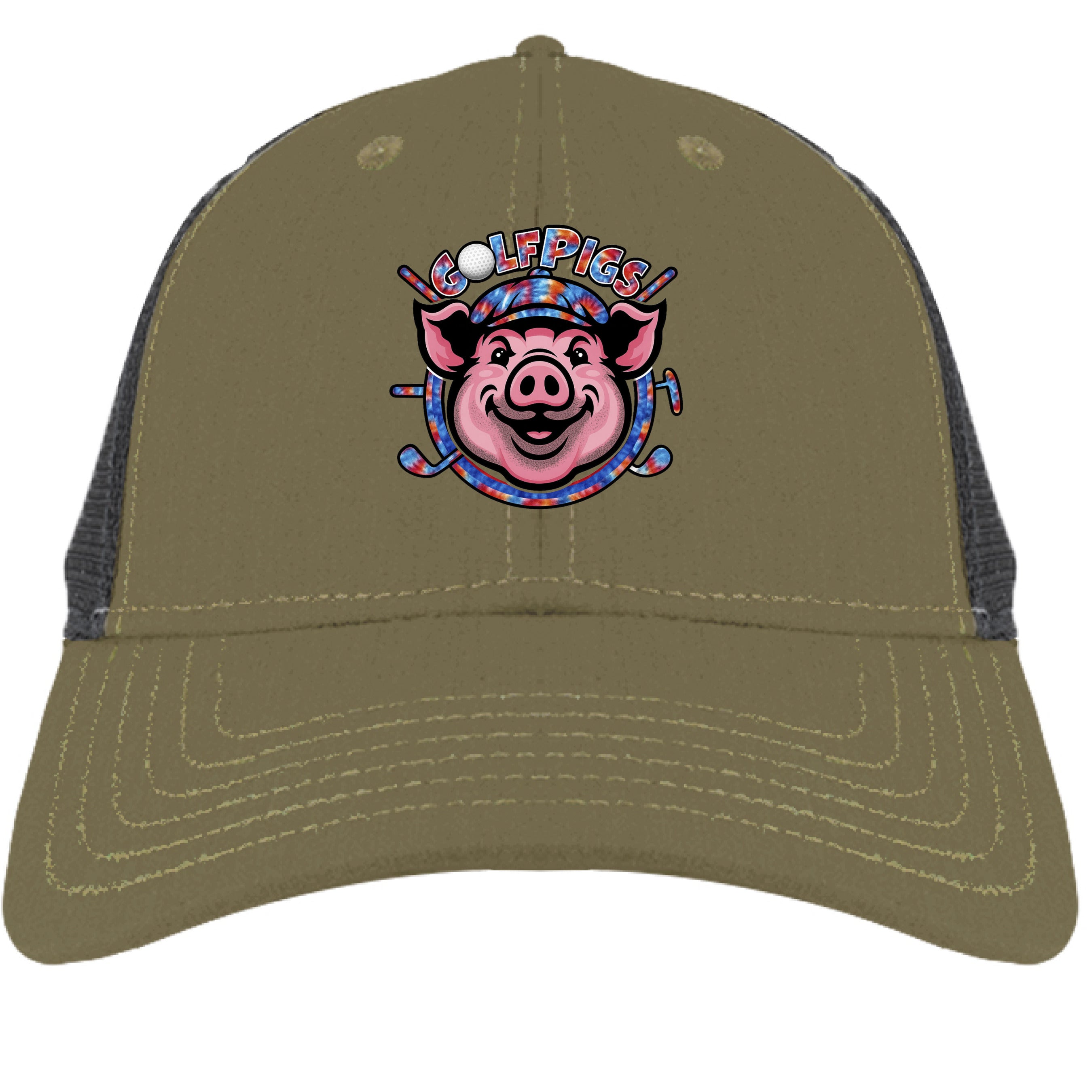 Burnt Olive Green/ Asphalt Grey - FRONT