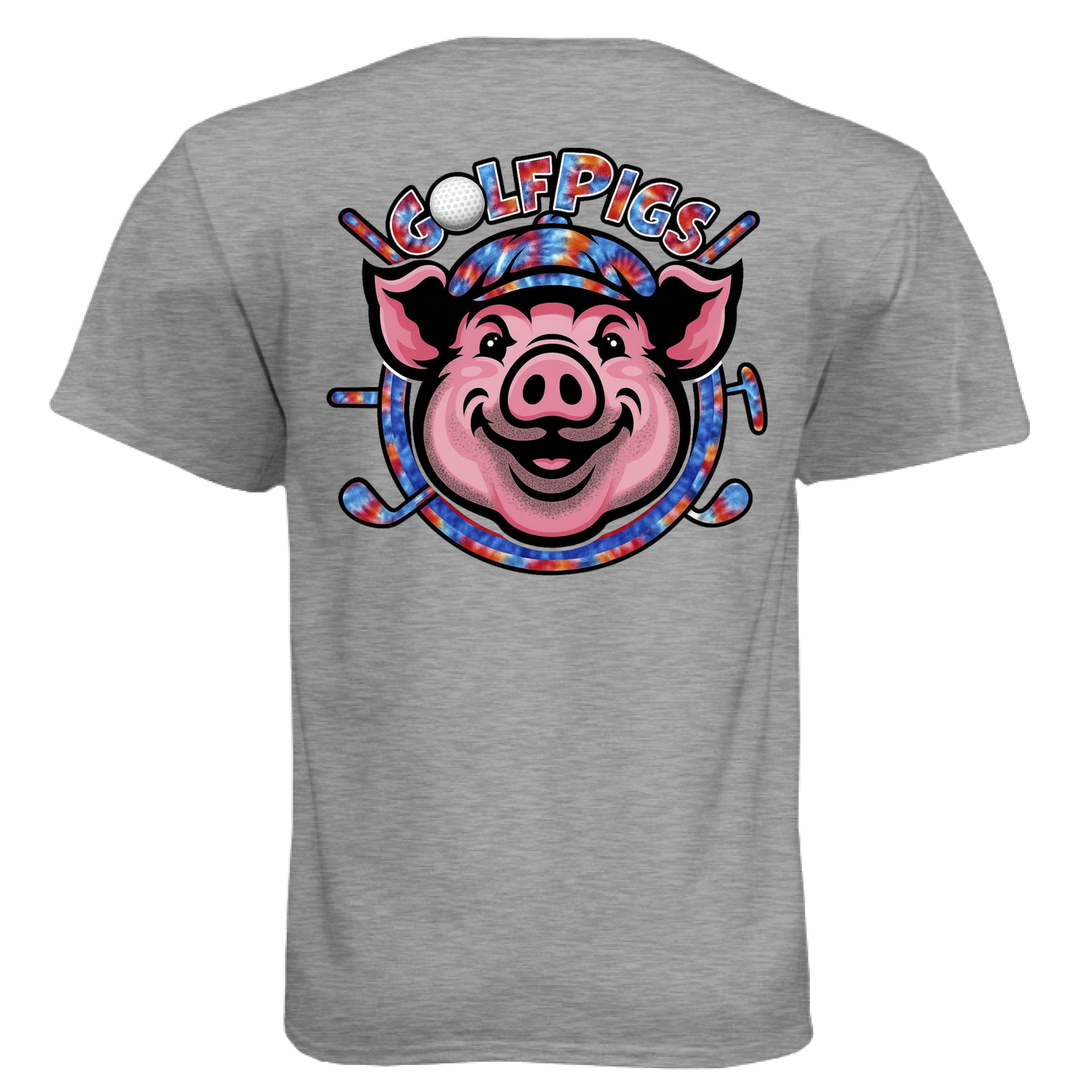 Dark Heather Grey (60/40) - BACK