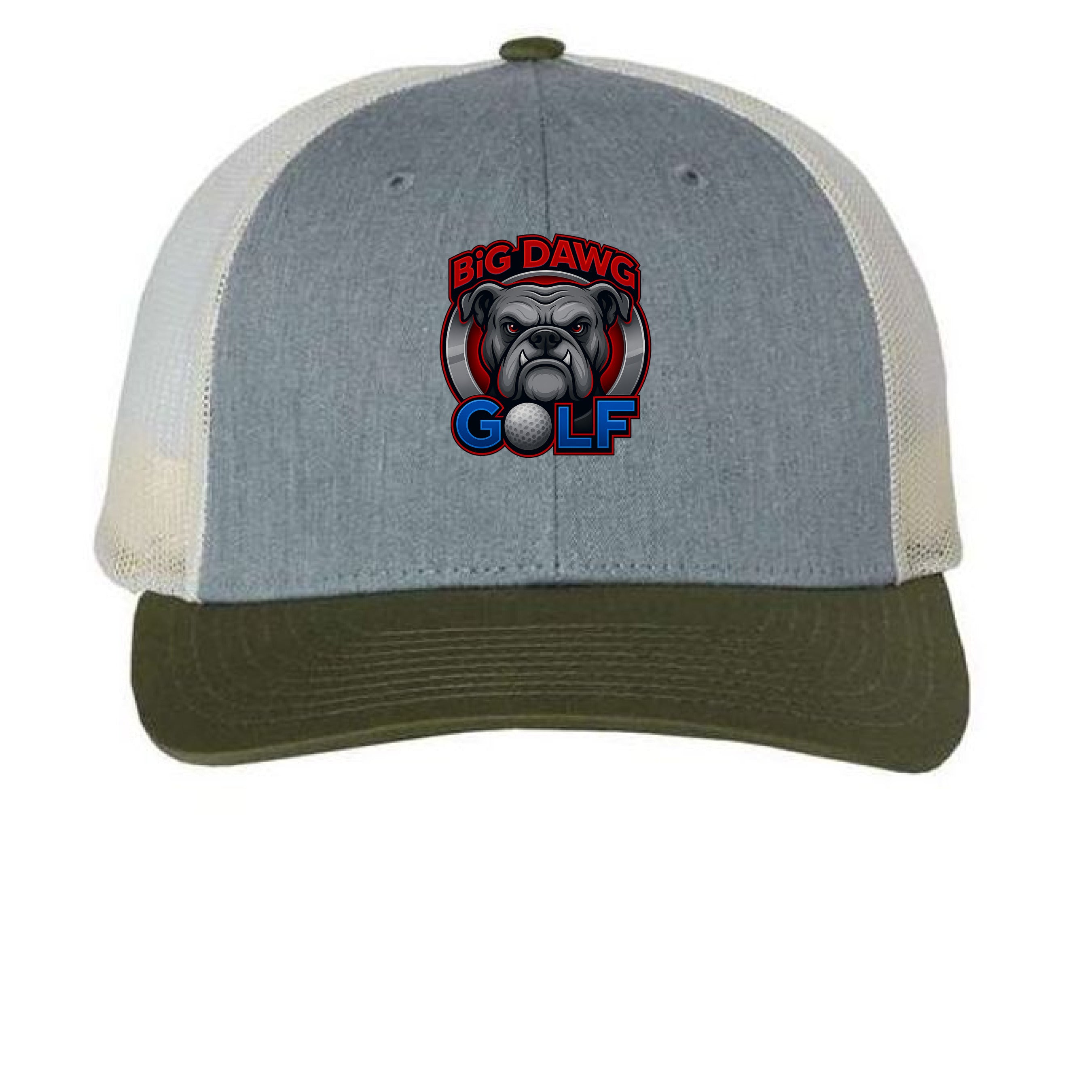 Heather Grey/ Birch/ Army - FRONT