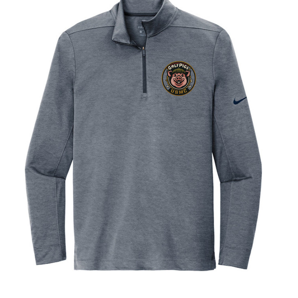 Navy Heather - FRONT